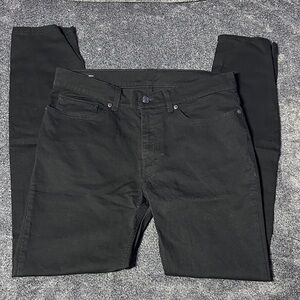 Oakley Men's Jet Black Skinny Jeans